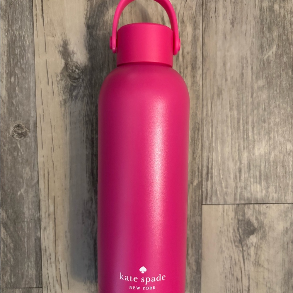 Kate Spade Fuchsia Water Bottle